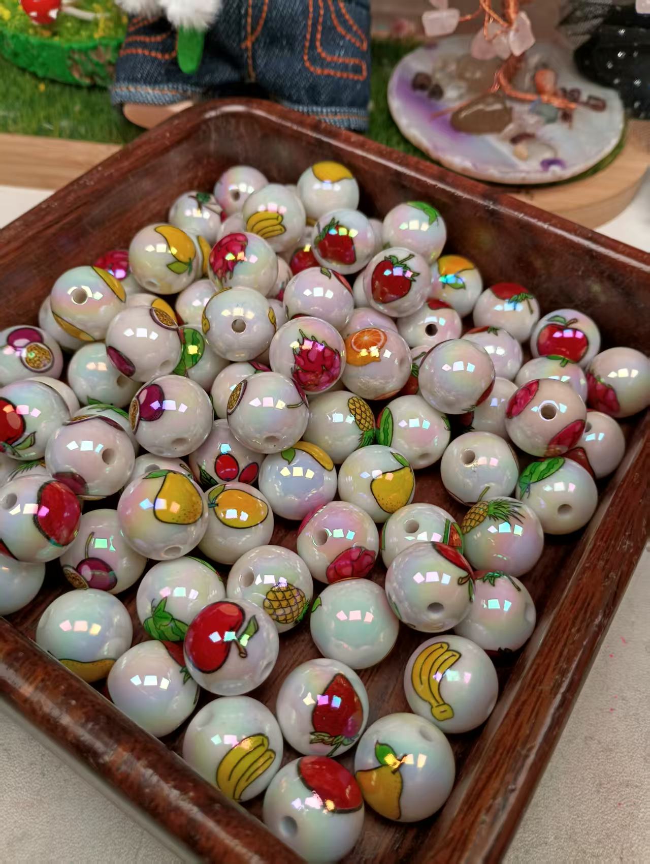 24pcs 16mm diy beads