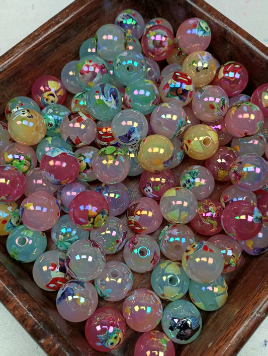 24pcs 16mm  diy beads