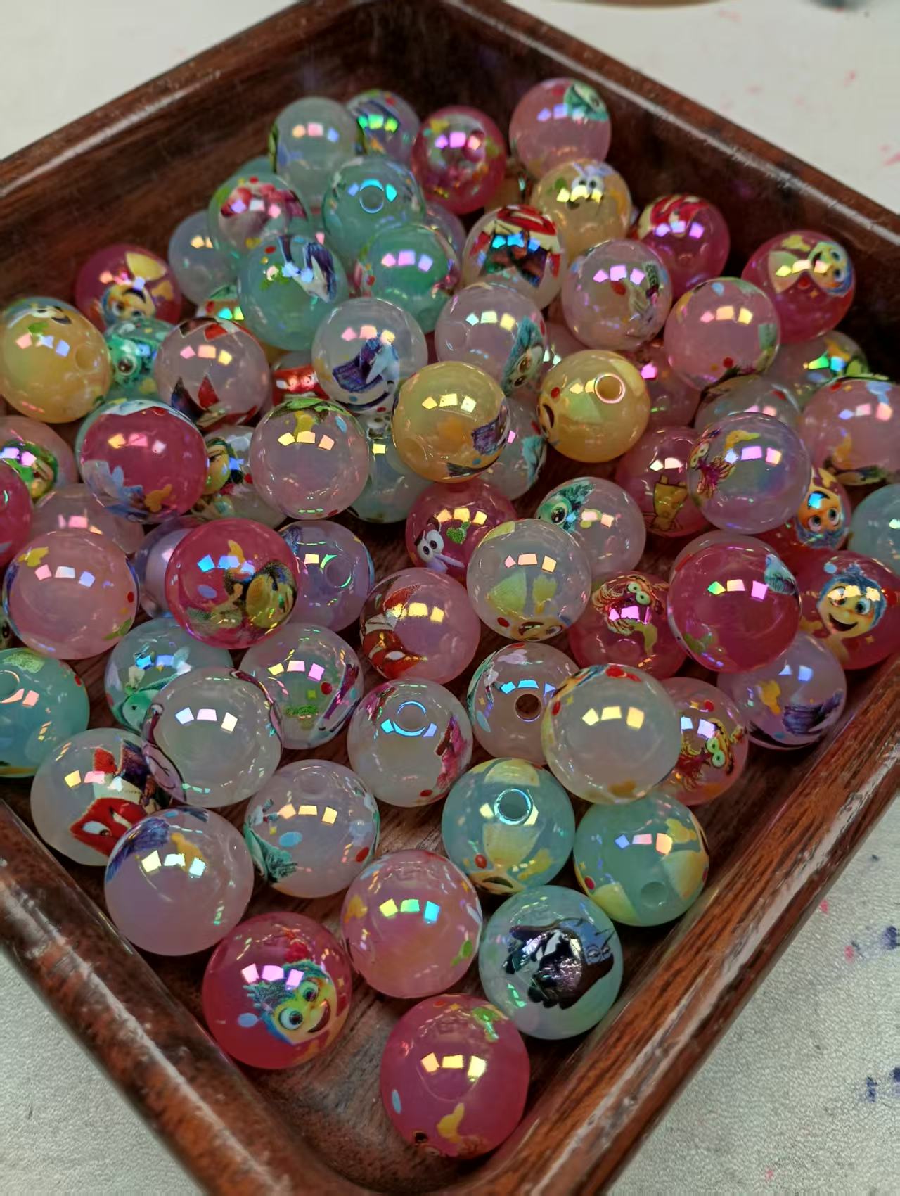 24pcs 16mm  diy beads