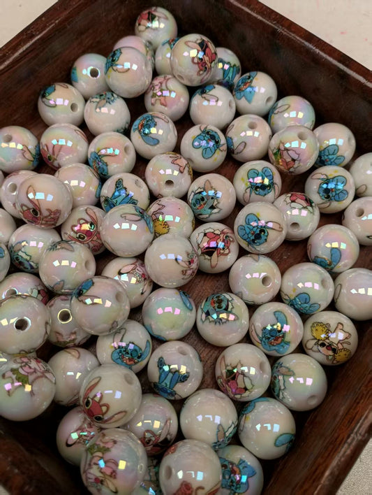 24pcs 16mm  diy beads