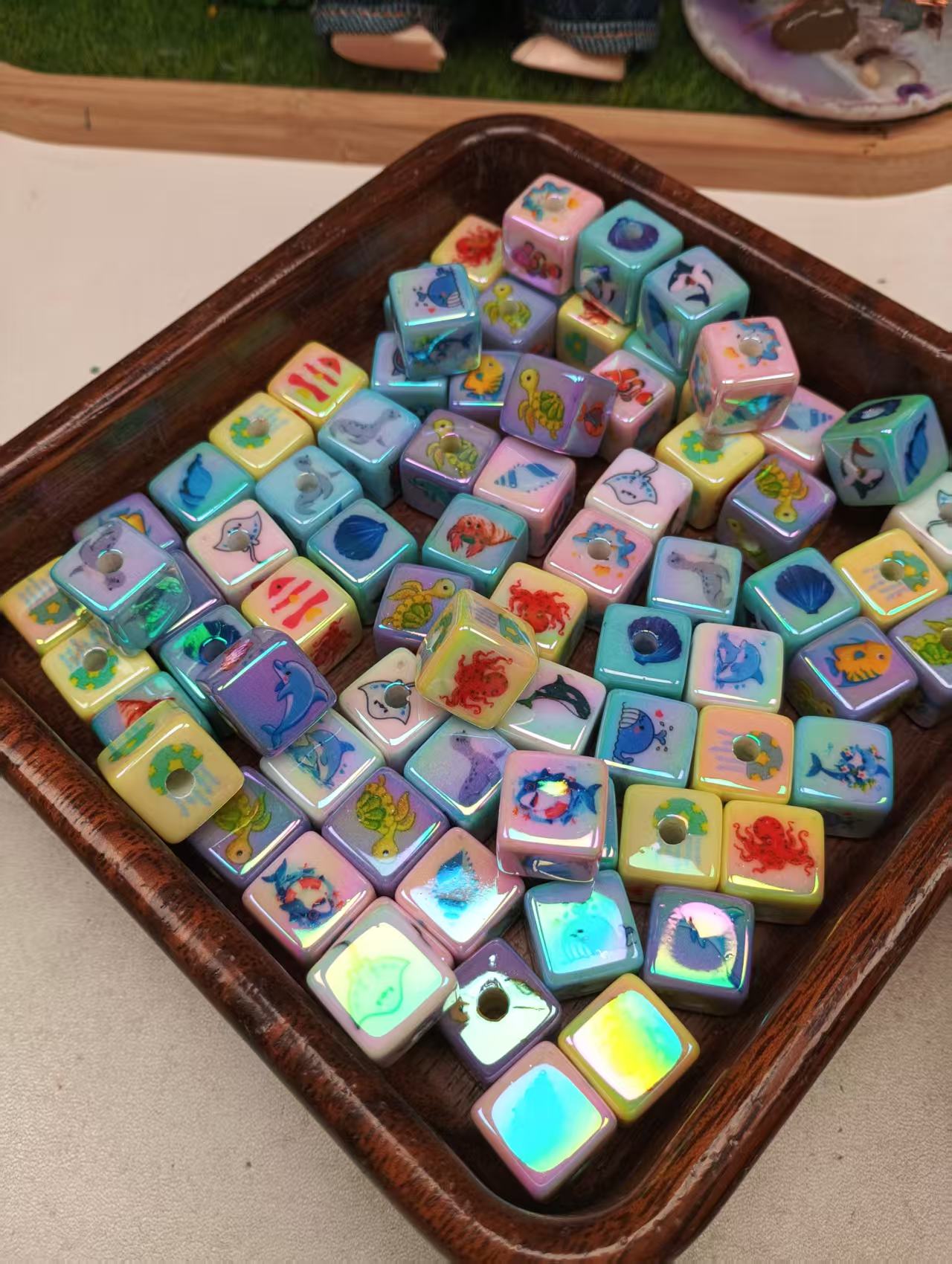 24pcs 16mm  diy beads