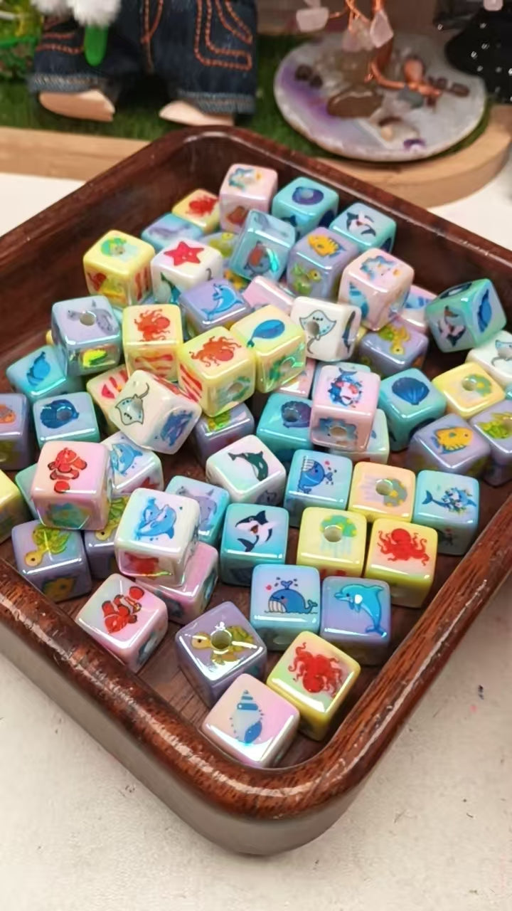 24pcs 16mm  diy beads