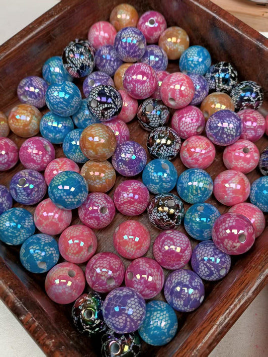 24pcs 16mm diy beads