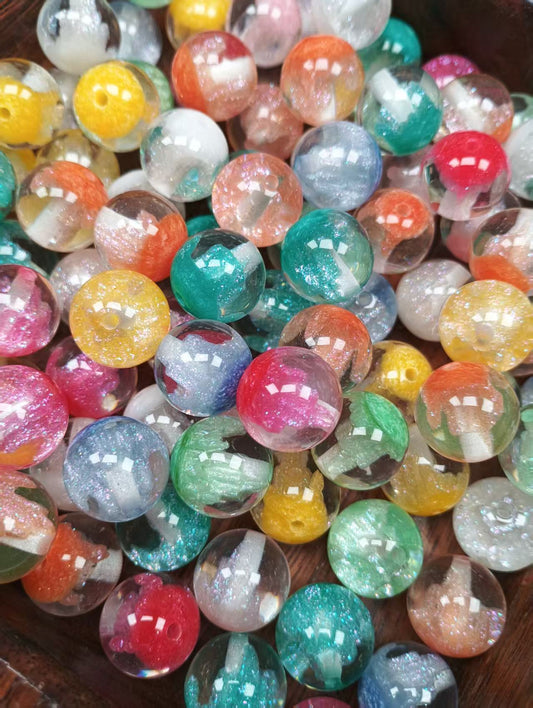 18pcs 16mm diy beads
