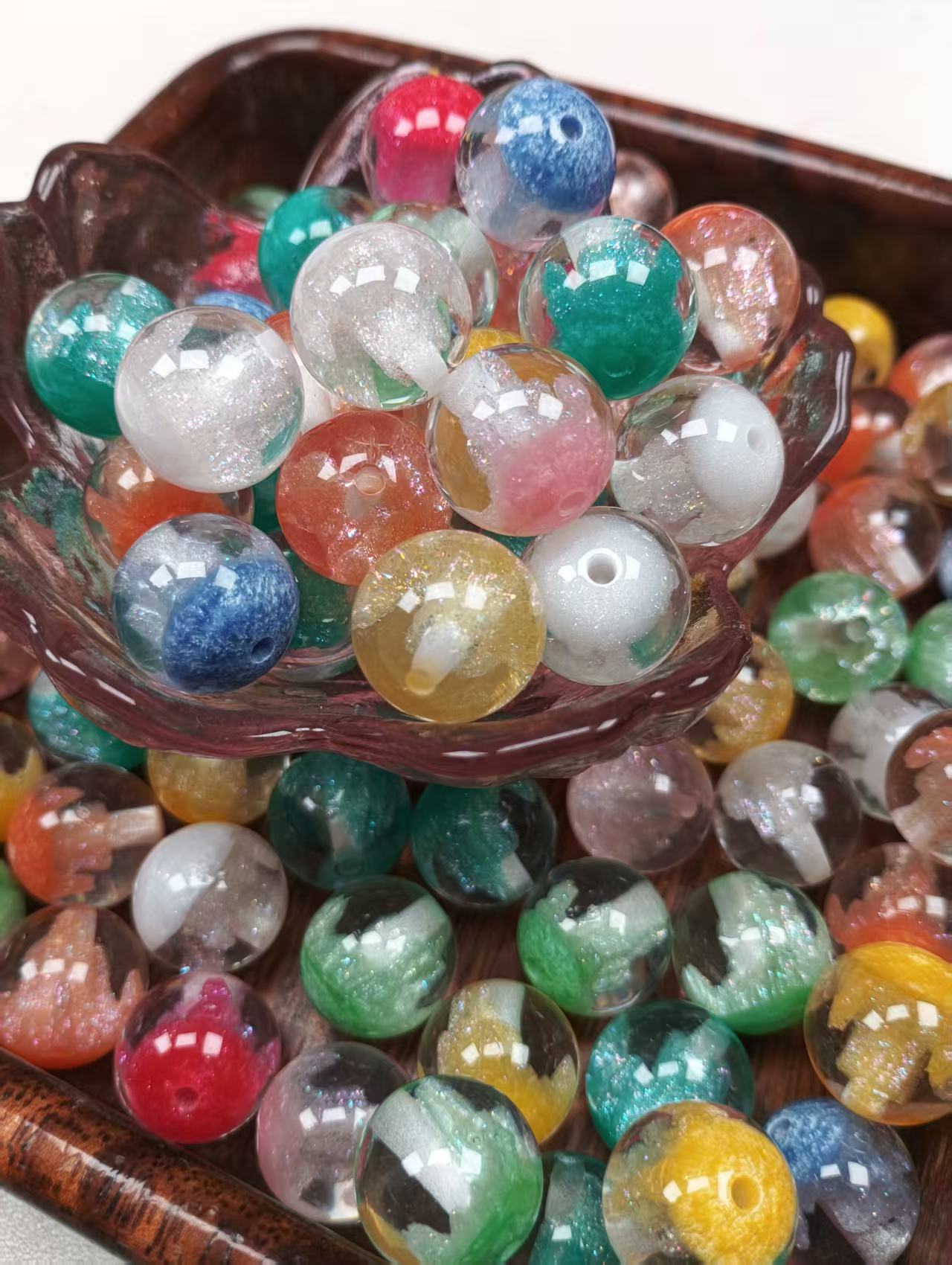 18pcs 16mm diy beads